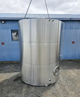 Unused 6000 Gallon Tank, 304 Stainless Steel