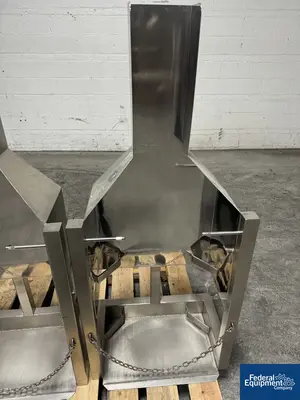 Unknown (2) Stainless Steel Barrel Dumpers