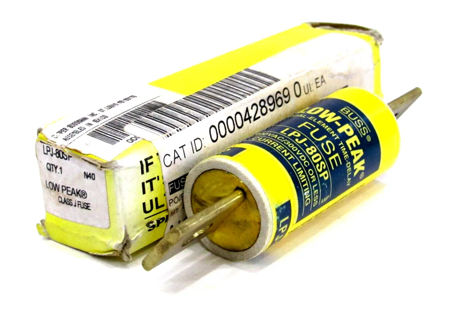 NEW BUSSMANN LPJ-80SP TIME DELAY FUSES LPJ80SP