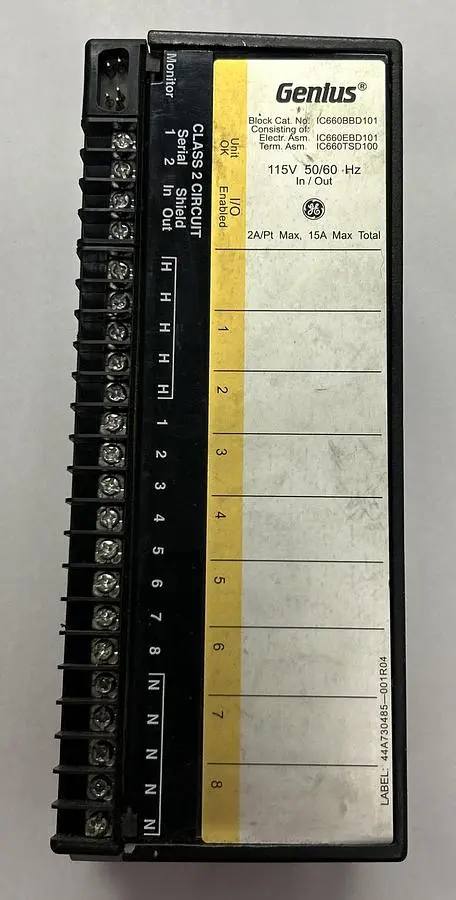 USED GE FANUC IC660BBD101