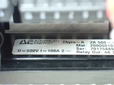 Used ADVANCED ENERGY 2A 500100 H1 Industrial Controls Ohio US | HGR 24 #802977