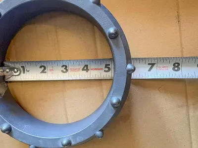 New | in-Stock AFTERMARKET 5" DUAL ROTARY CASING SHOE – 14 BALLISTIC BUTTONS ASSEMBLY- HEAVY DUTY #689-02-HD-D Drilling Attachments Pennsylvania US | East West Machinery & Drilling #1418134