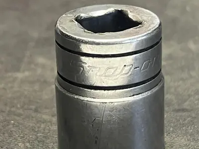 Snap On Tools F201 5/8" SAE Flank Drive Shallow Socket 3/8" Drive 12 Point USA