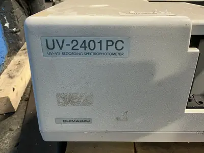 Used SHIMADZU UV2401 (PC) Spectrophotometer (UV-Vis, Fluor) Ohio US | HGR 24 #1406118