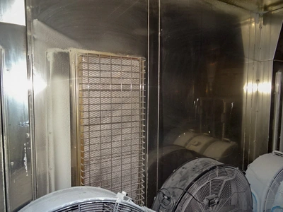 40m.cu Schubox IR catalytic drying oven Gas Fired