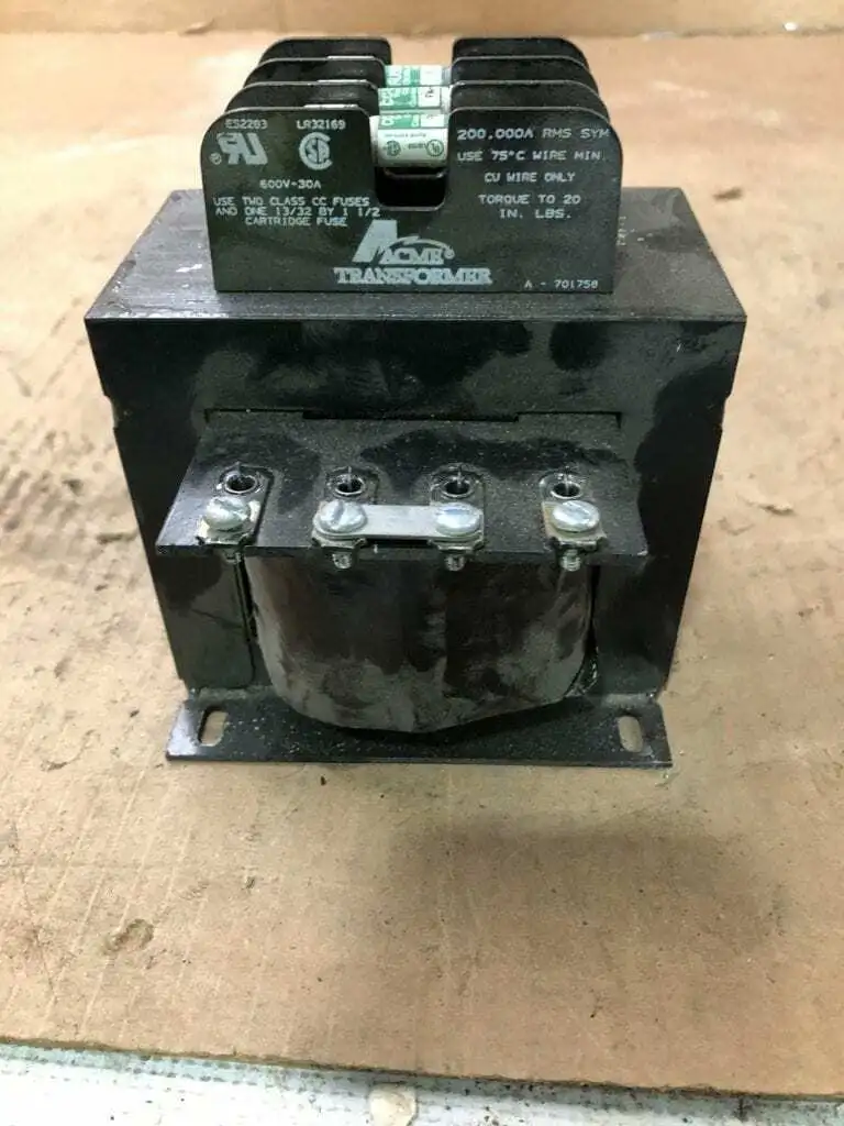 Acme Transformer TA-2-81215-F3 Control Transformer 500VA 50/60Hz 110/115/120V