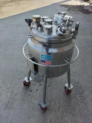 Tank, 26 Gallon (100 Liter), DCI, Stainless Steel, Fermenter, #5991467