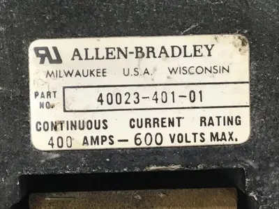 USED ALLEN BRADLEY 40023-401-01