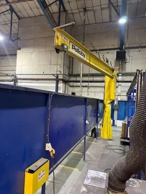 Pelloby Jib Crane 4m arm Material Handling | Bowland Trading Ltd (1)