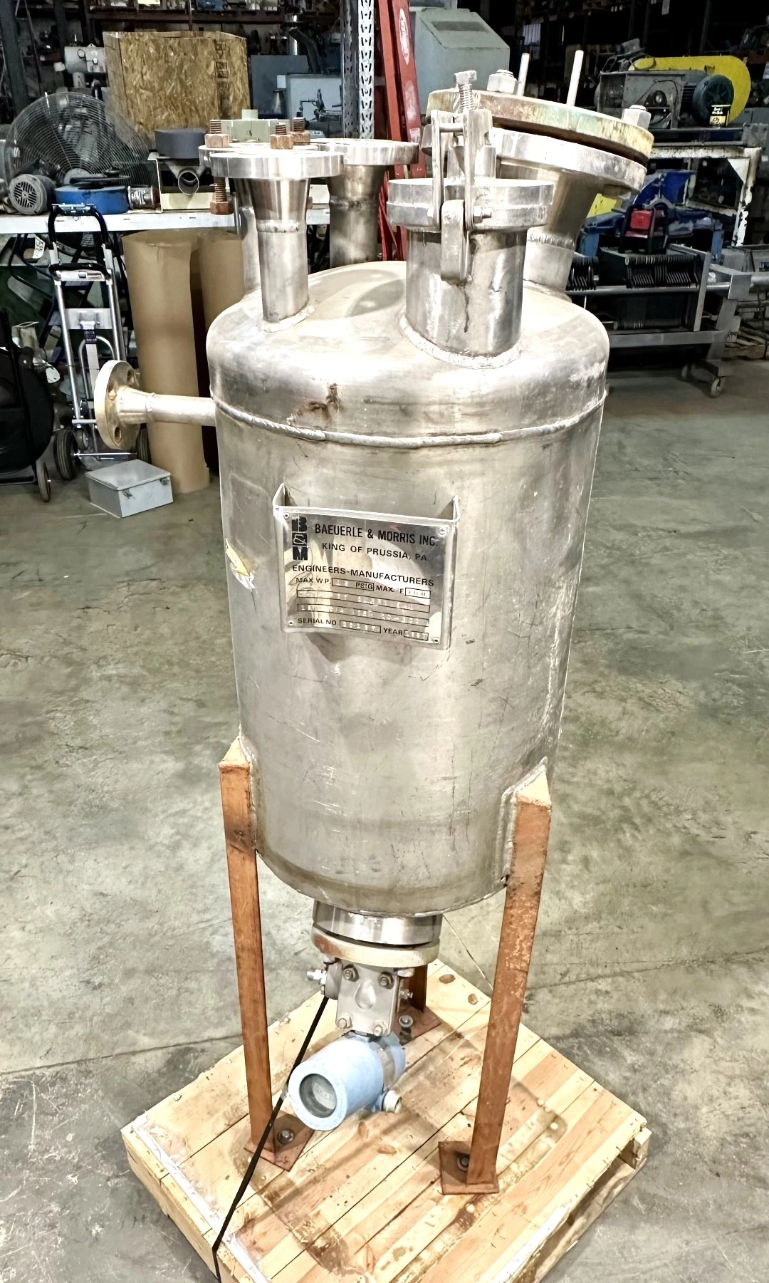 Used _UNKNOWN_ _UNKNOWN_ Dish & Cone Bottom Tanks West Virginia US | Cooper Industries #1409604