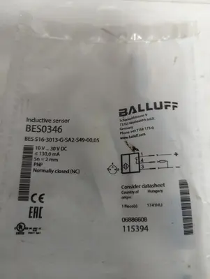 New | in-Stock BALLUFF BES0346 Sensors | Surplus Asset Holdings #1206468