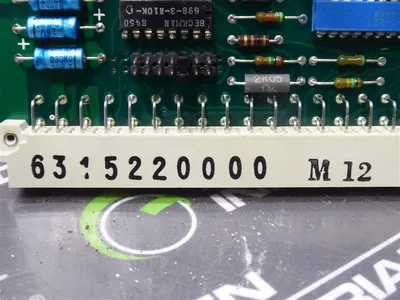 Marposs 6315220000 Processor Card Used