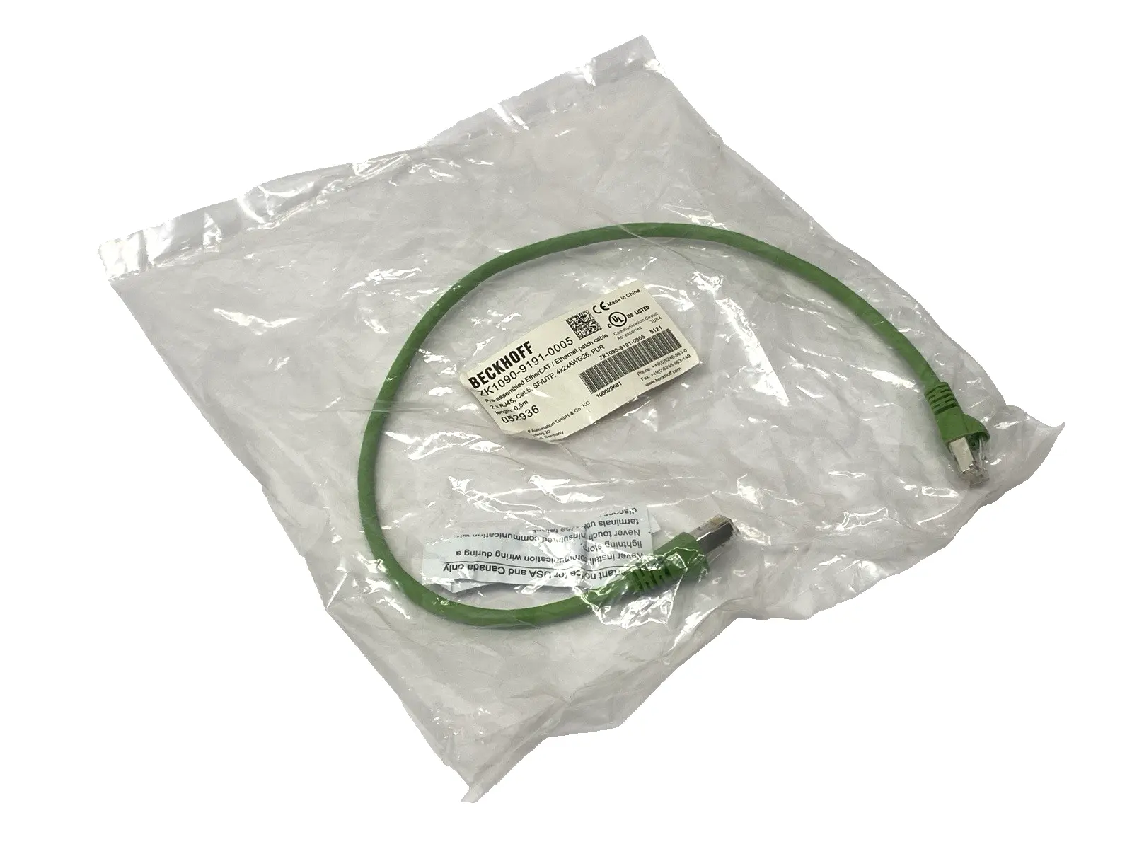 NEW BECKHOFF ZK1090-9191-0005