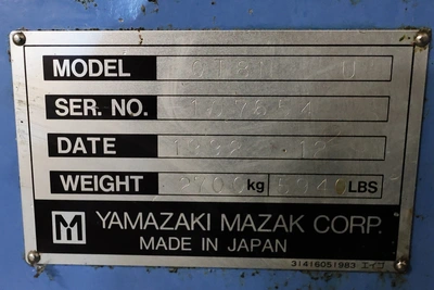1992 MAZAK QUICK TURN 8N CNC Lathes | Elevation Machine (3)
