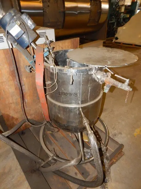 Used STAINLESS STEEL REACTOR 33 Gallon Reactors New Jersey US | Perry Equipment 7 #122135
