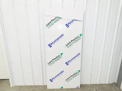 Uline H-8043BLU 5S Dry Zone Shadow Board Blue Broom Sweeper Janitorial