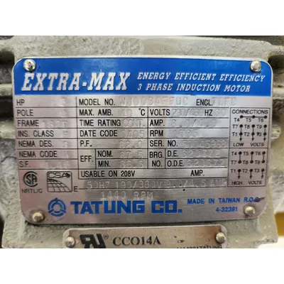 Used Mild Steel 6" Dia. X 18'-6"L Tubular Screw Conveyor
