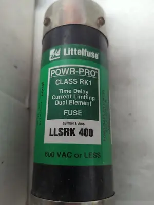 New | in-Stock LITTELFUSE LLSRK 400 Miscellaneous Equipment (Electrical & Power) | Surplus Asset Holdings #1202809