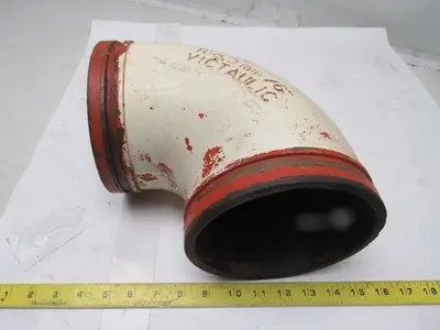 Victaulic No.10 6" 90° Grooved End Elbow Pipe Fitting 168.3mm