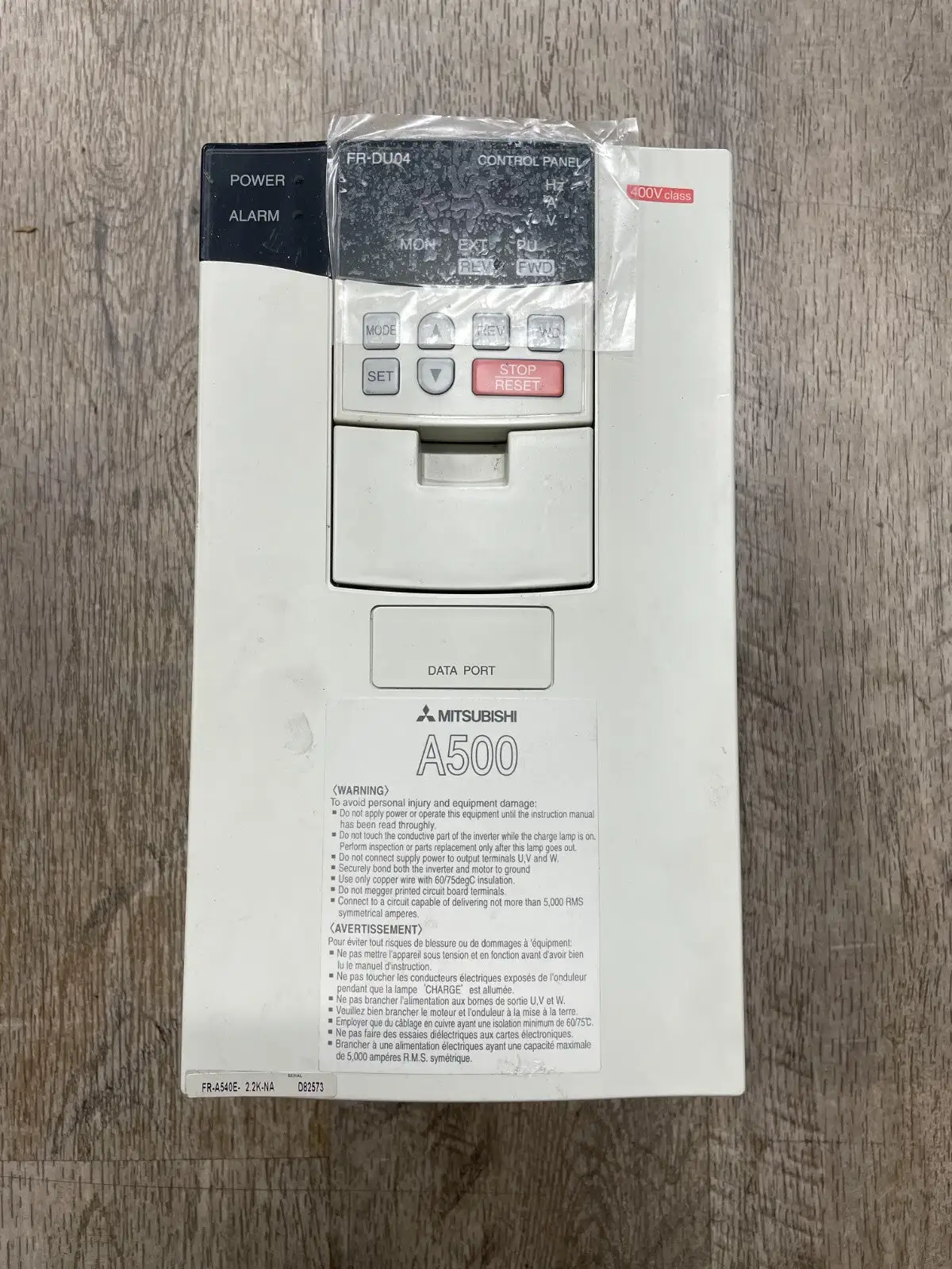 FR-A540-2.2K-NA Mitsubishi 6.7A 460V 3HP A500 @2C