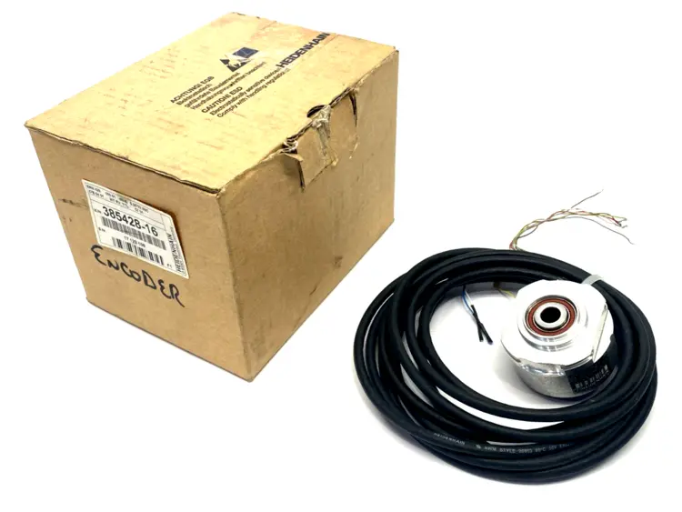 Used HEIDENHAIN 385 428-16, 385428-16 Encoders Michigan US | Maverick Industrial Sales #1090852