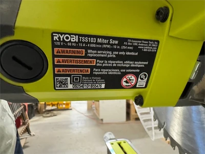Used RYOBI "TSS103" Miter Saws Illinois US | MachineryMax #1337461