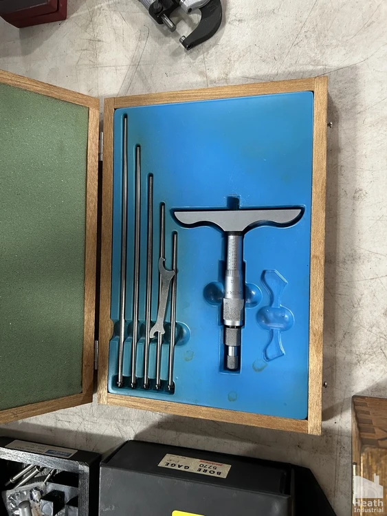 Used _UNKNOWN_ NSK DEPTH MICROMETER Micrometers Illinois US | Heath Industrial Auction Services #1386824