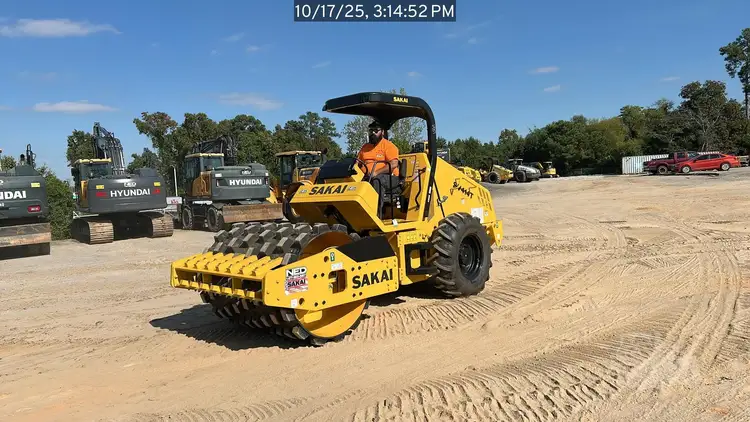 Used 2025 SAKAI SV414T Single Drum Rollers South Carolina US | National Equipment Dealers #1422596