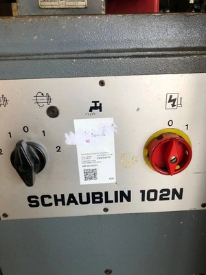 SCHAUBLIN Centre Lathe