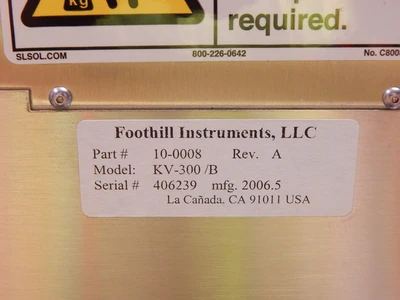 Used FOOTHILL INSTRUMENTS _UNKNOWN_ Inspection Machines Texas US | OCO Industrial #1717288