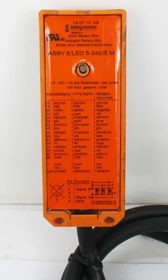 USED LUMBERG AUTOMATION ASBV 8/LED 5-242/5 M