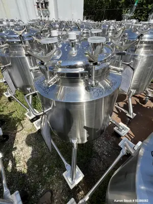 Precision Stainless Dished Bottom Stainless Steel Jacketed Tank - Used