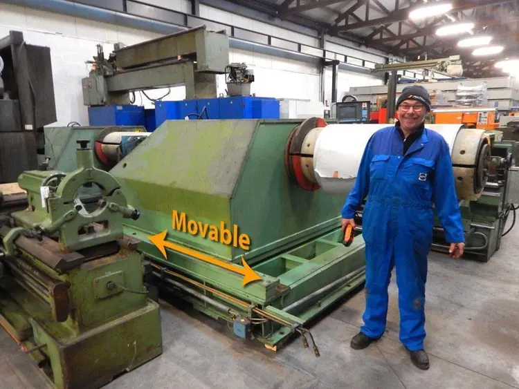 Used JOHN RATCLIFF & SONS 20 TON + 1400 MM Coil Cradles & Straighteners BE | Apt International N.V #362586