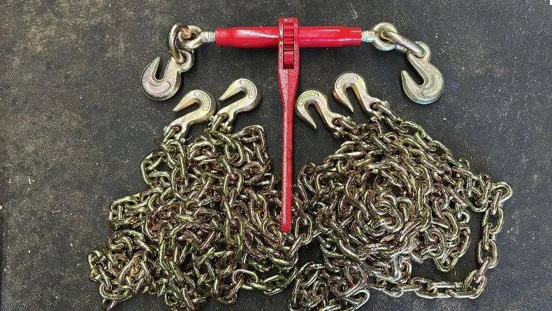 3/8-1/2" Chain Binder + Set of 2 Chains (3/8")