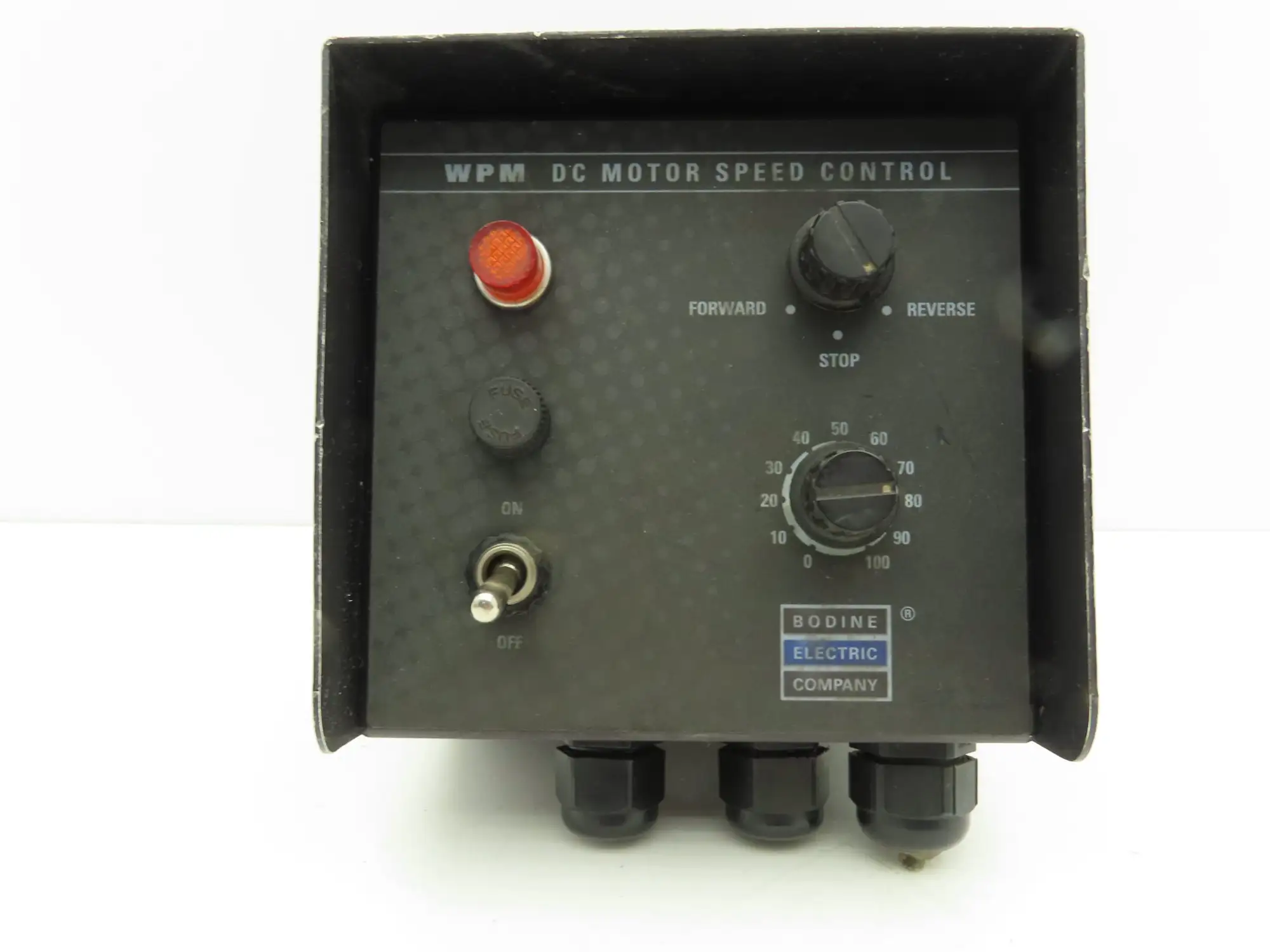 Bodine Electric WPM-2148E1 Speed Control 115V Input 0-130VDC Output 3.7A