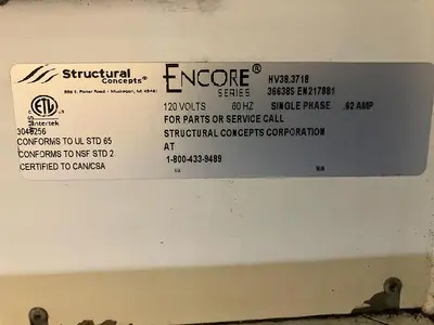 USED STRUCTURAL CONCEPTS HV48R