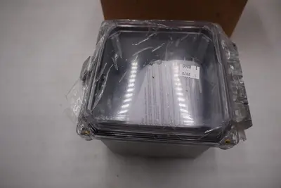 NEW INTEGRA ENCLOSURES H6064HCLL ENCLOSURE WITH HINGE OPAQUE STOCK 5623CC