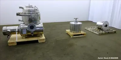 Used WESTFALIA BKA35-86-076 Disc Batch Centrifuges Illinois US | Aaron Equipment #84673