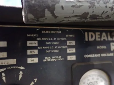 USED LINCOLN ELECTRIC IDEALARC R35400