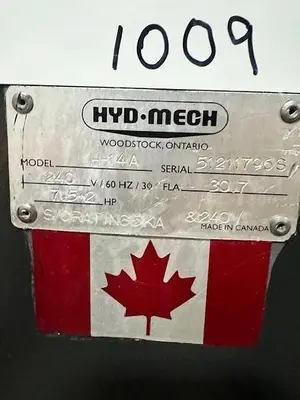 USED 2011 HYDMECH GROUP H-14A
