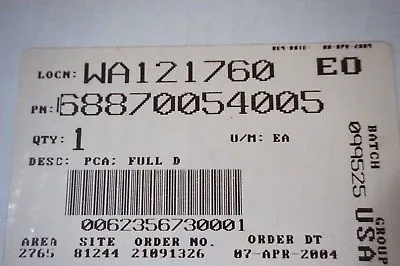 NEW UNISYS 6885 7523-001