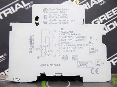 Box of 12 Schneider Electric Auxiliary Switches 26925 240-277VAC 24-125VDC New NIB