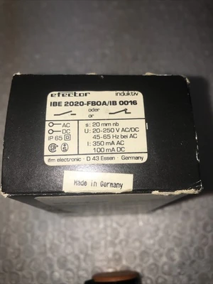 NEW EFECTOR IBE 2020-FBOA