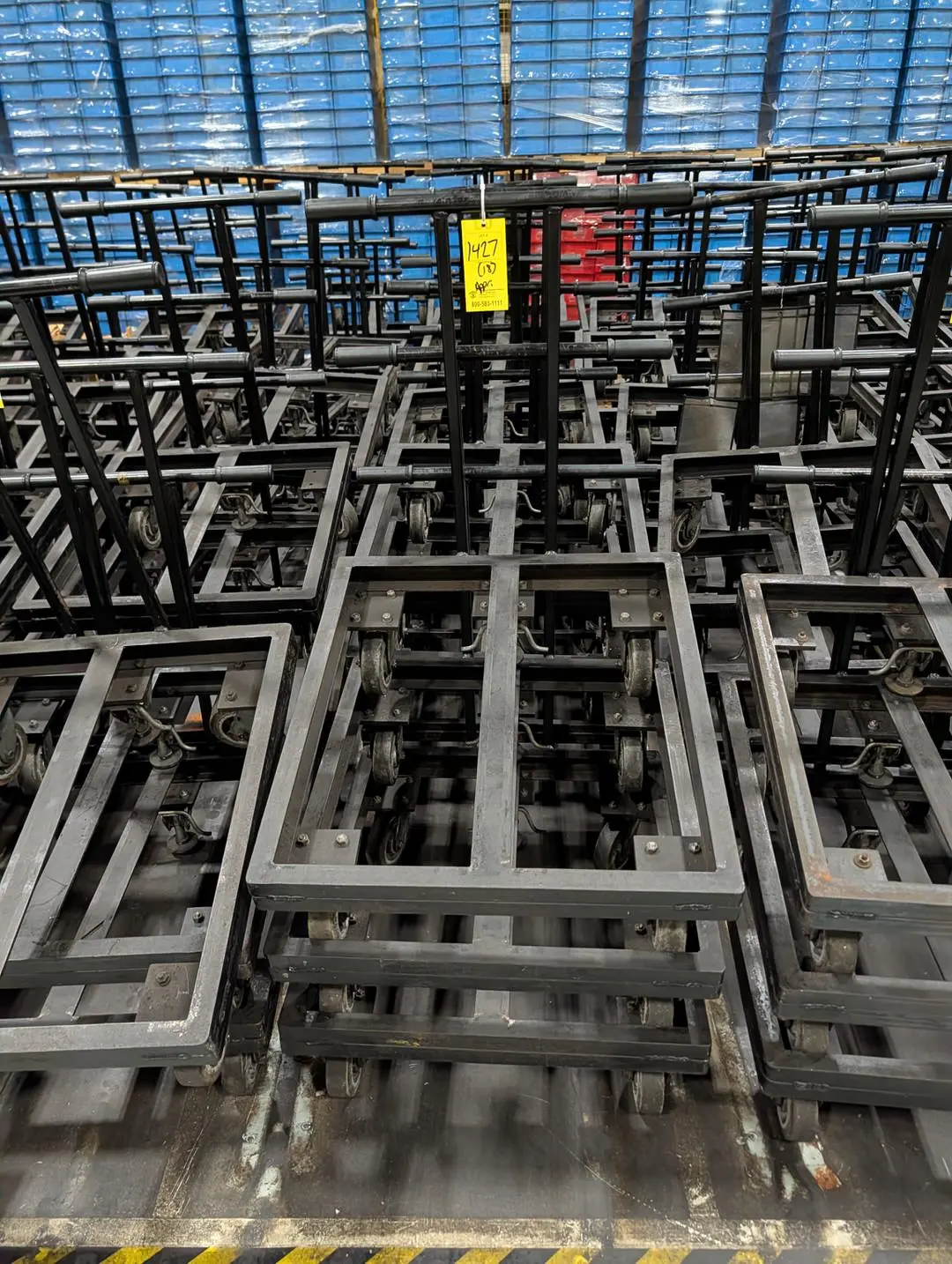(18) Rolling Material Carts