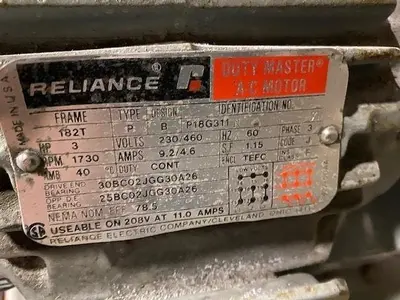 USED VIBRECON SEPERATOR