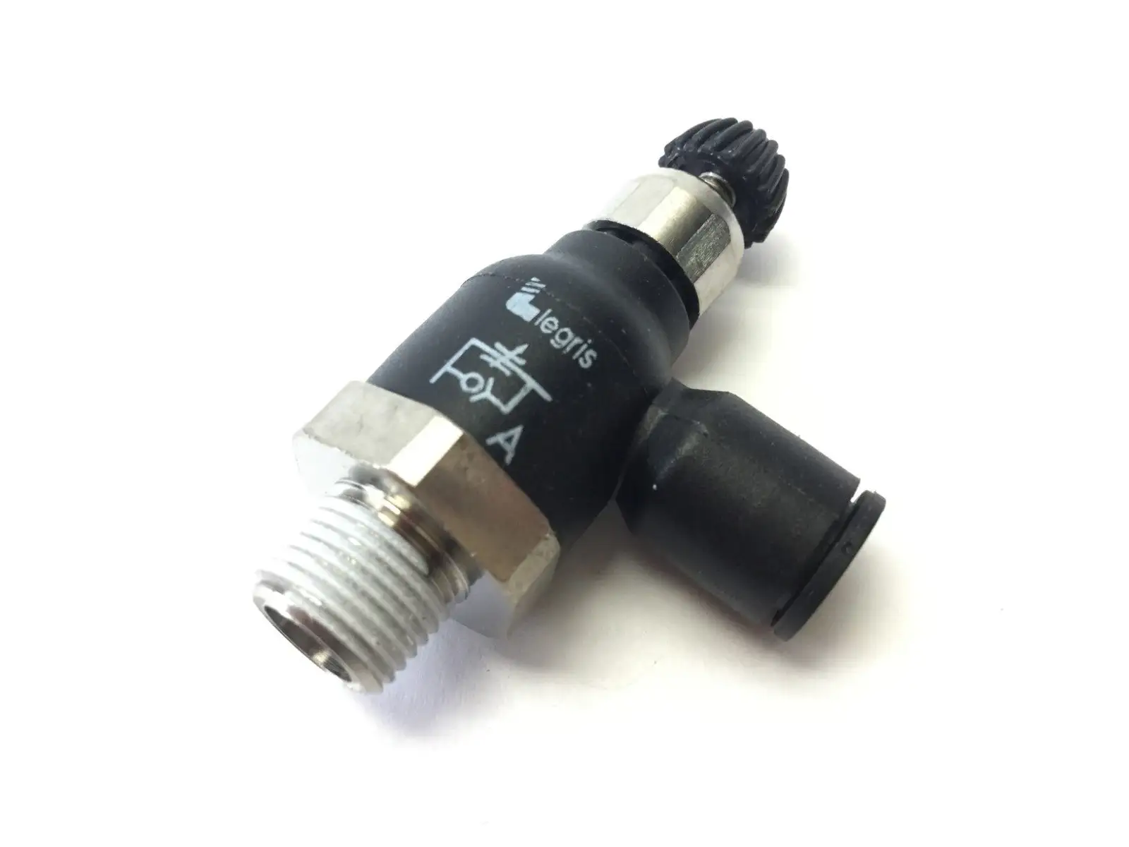 New | in-Stock Parker Compact Flow Control W/ Knob Air Pressure Regulators Michigan US | Maverick Industrial Sales #1394815