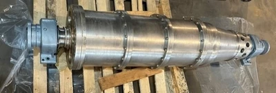 (2) Alfa-Laval NX 418B-11G tricanter rotating assemblies.