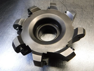 Iscar 5" Indexable Facemill 1.5" Arbor F45NM D5.0-08-1.50-R08 (LOC2411)