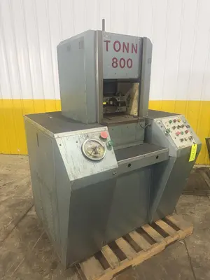 800 TON MARIO DIMAIO MODEL #MP800 HYDRAULIC COINING MINT PRESS: YOBRO #24618
