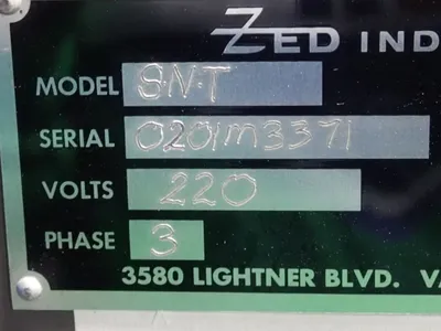 Used 2001 ZED SNT Miscellaneous Packaging Equipment Ohio US | HGR 24 #872251